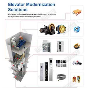 Soluciones de modernización del ascensor de Fuji