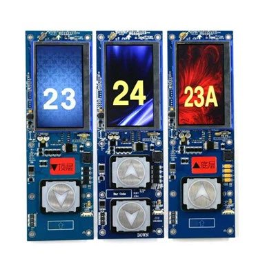 Tablero de visualización de piso LCD de ascensor HBP 12- bnd
